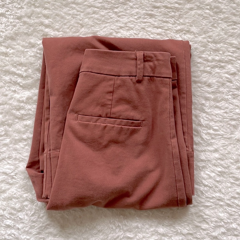 Frank & Oak wide leg crop pants